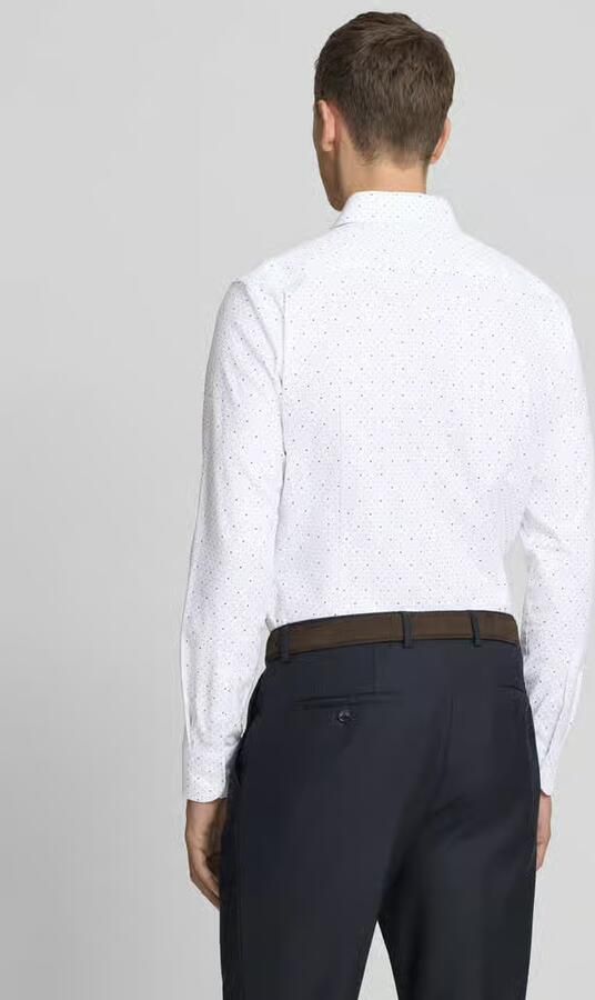 Boss regular fit zakelijk overhemd van katoenmix - Foto 3