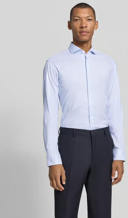 Boss Regular fit zakelijk overhemd van katoenmix - Foto 3