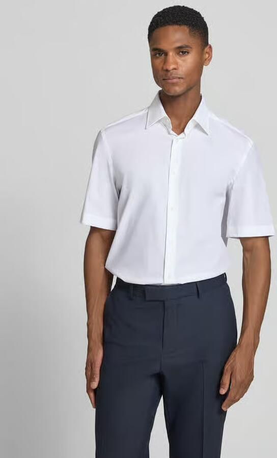 Boss regular fit zakelijk overhemd van katoenmix model 'H-JOE-K-SH-C1-262' - Foto 4
