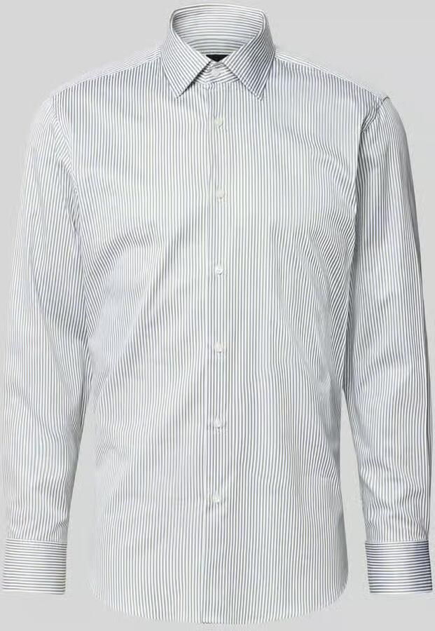 Boss Regular fit zakelijk overhemd van katoenmix model 'H-Joe-kent'