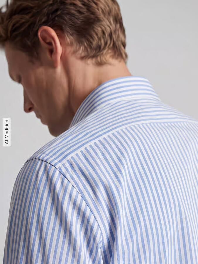 Boss Regular fit zakelijk overhemd van katoenmix model 'H-Joe-kent'