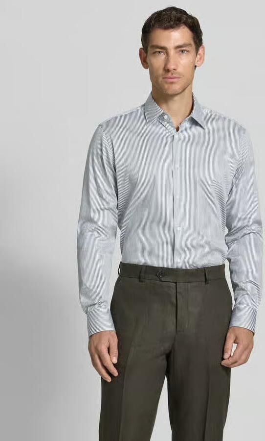 Boss Regular fit zakelijk overhemd van katoenmix model 'H-Joe-kent' - Foto 3