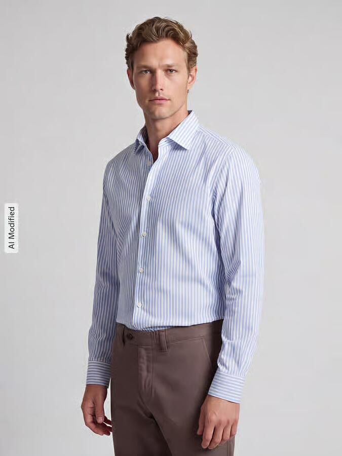 Boss Regular fit zakelijk overhemd van katoenmix model 'H-Joe-kent' - Foto 3