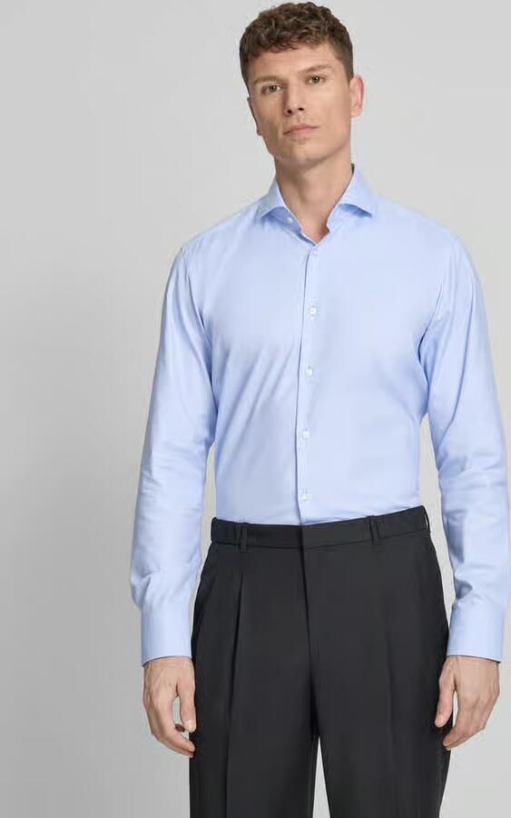 Boss regular fit zakelijk overhemd van puur katoen - Foto 3