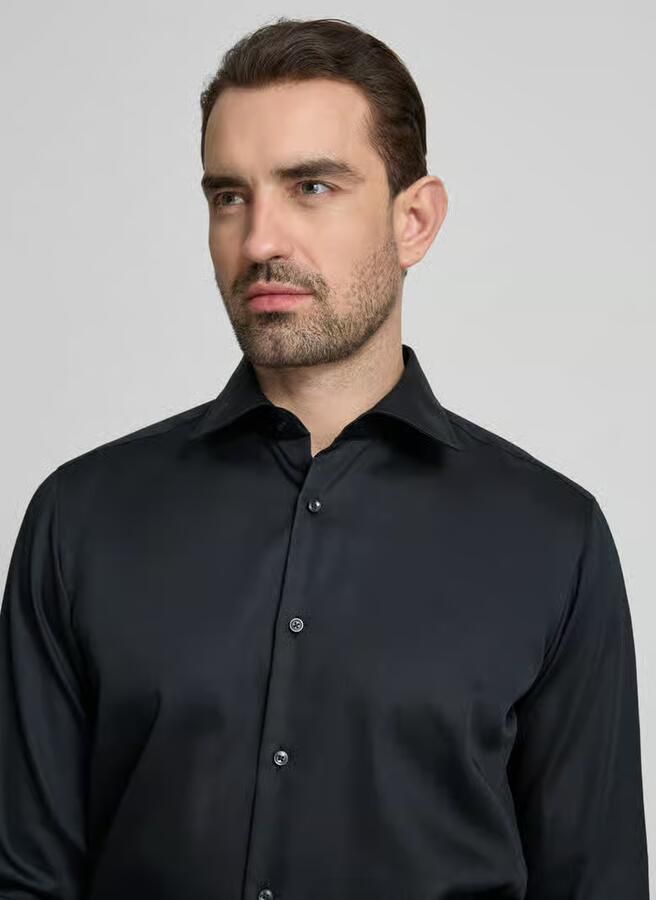 Boss regular fit zakelijk overhemd van puur katoen model 'H JOE KENT'