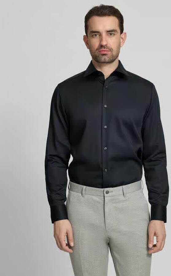 Boss regular fit zakelijk overhemd van puur katoen model 'H JOE KENT' - Foto 3