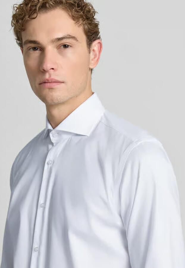 Boss regular fit zakelijk overhemd van puur katoen model 'H-JOE-SP'
