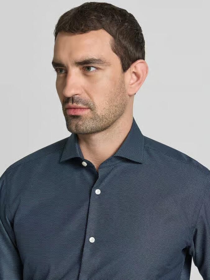 Boss regular fit zakelijk overhemd van puur katoen model 'H-JOE-SP'