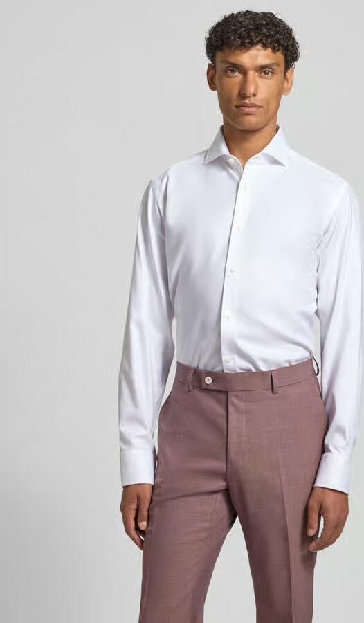 Boss regular fit zakelijk overhemd van puur katoen model 'H-JOE-SP' - Foto 4