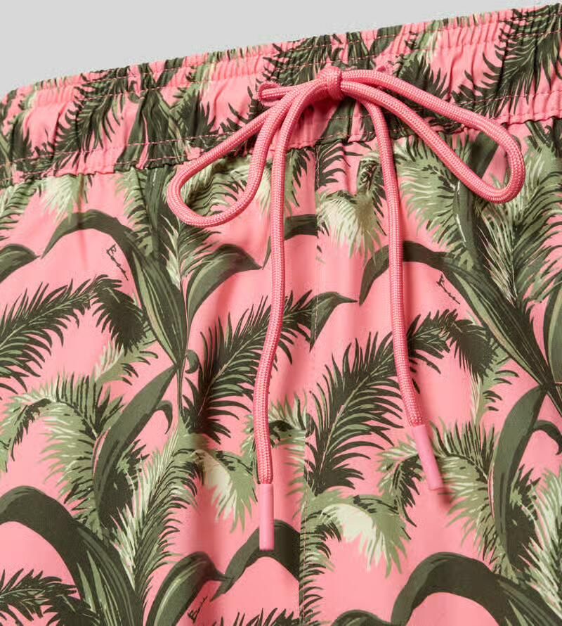 Boss regular fit zwembroek met all-over motief model 'PIKE'