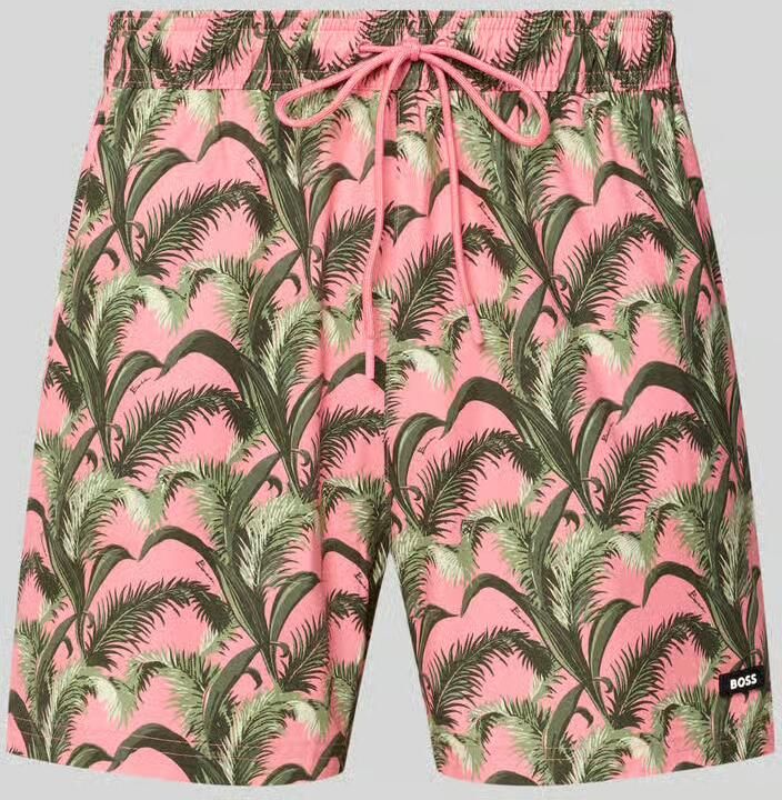 Boss regular fit zwembroek met all-over motief model 'PIKE' - Foto 2