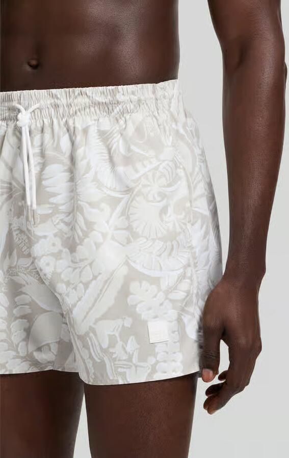 Boss regular fit zwembroek met all-over motief model 'PIRANHA'