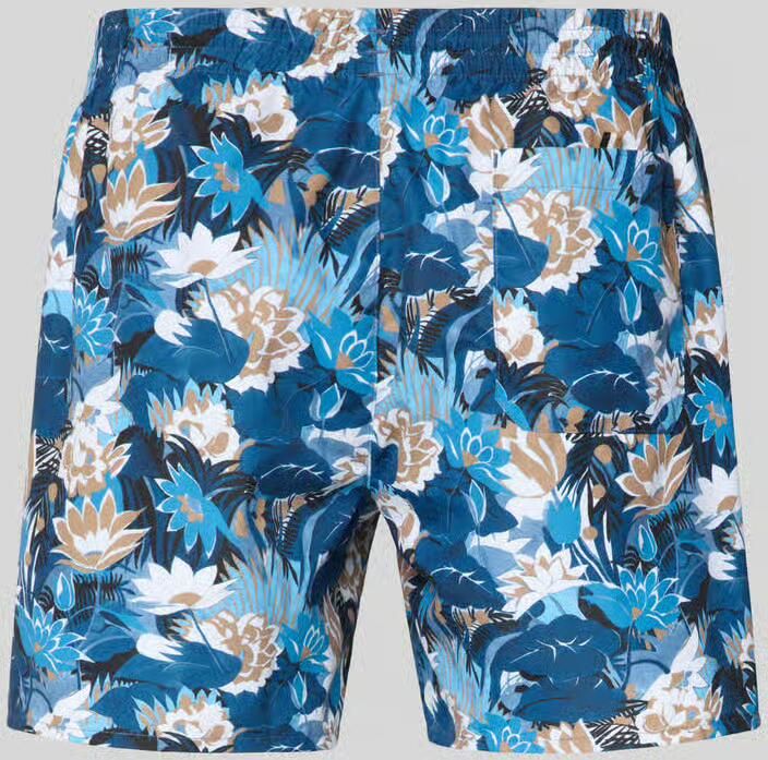 Boss regular fit zwembroek met all-over motief model 'PIRANHA'