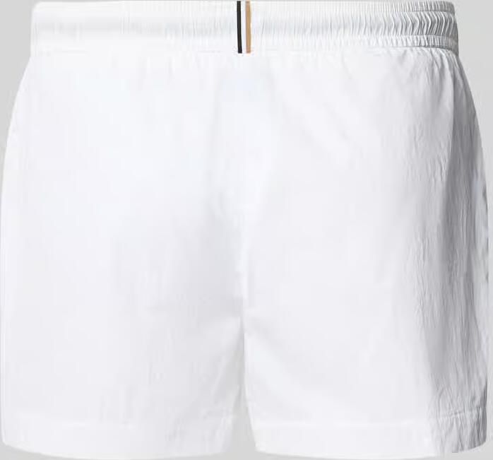 Hugo Boss Wit Polyamide Zwemkleding voor Mannen White Heren - Foto 5