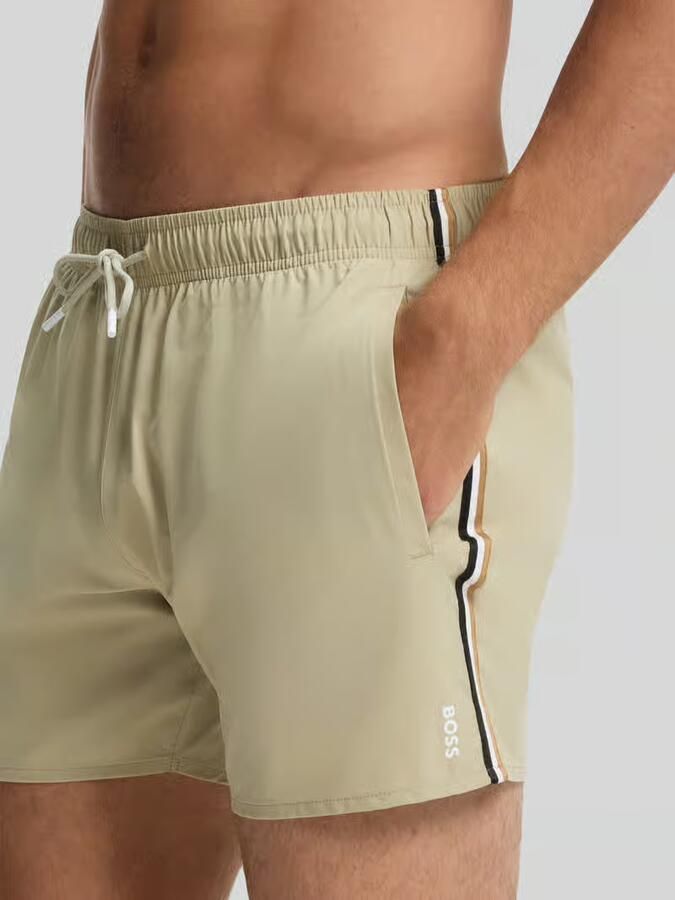 Boss regular fit zwembroek met logodetails model 'ICONIC'