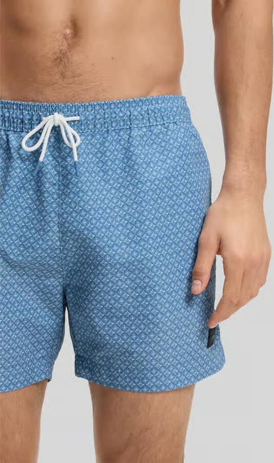 Boss regular fit zwembroek met logopatch model 'VIBE'