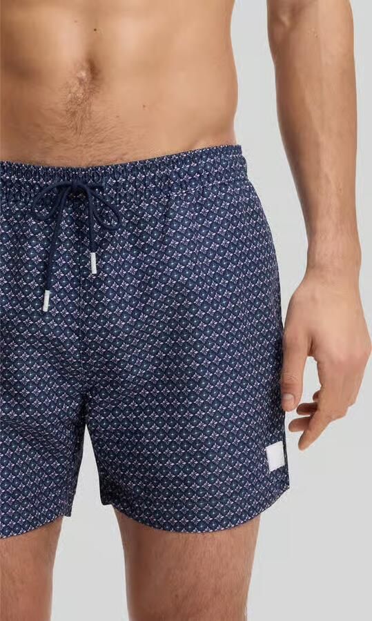 Boss regular fit zwembroek met logopatch model 'VIBE'