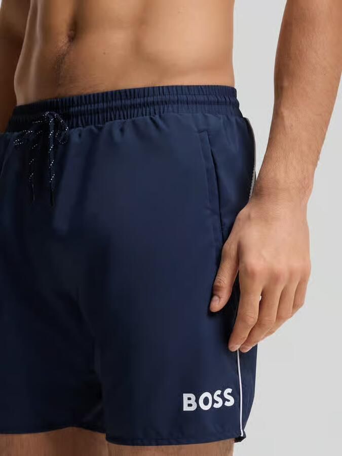 Boss Relaxed fit zwembroek met labelprint model 'STARFISH'