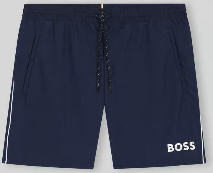 Boss Relaxed fit zwembroek met labelprint model 'STARFISH'