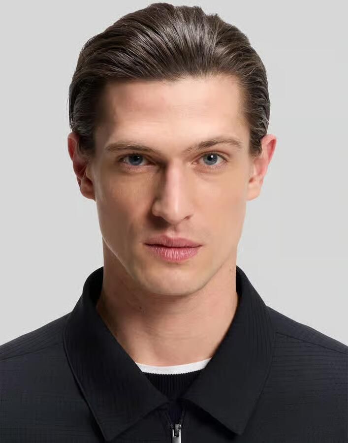 Boss relaxed fit blouson van wolmix model 'CARPER'