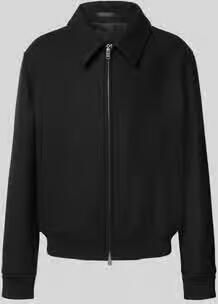 Boss relaxed fit blouson van wolmix model 'H-Charly-264'