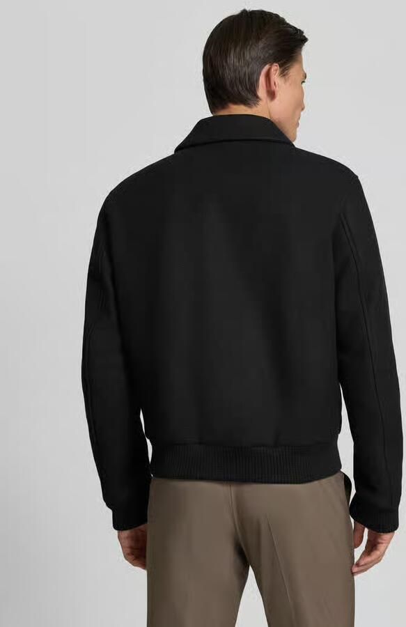 Boss relaxed fit blouson van wolmix model 'H-Charly-264'