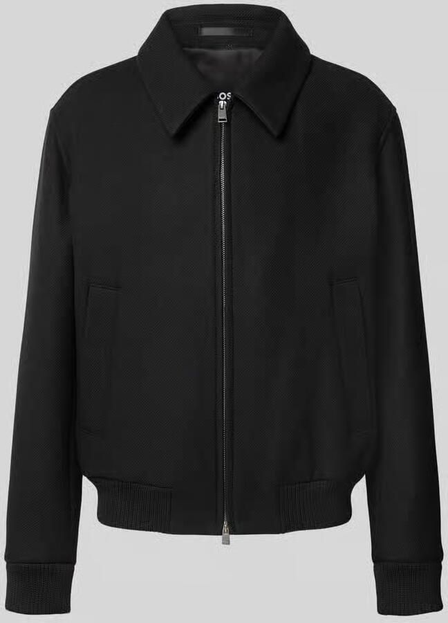 Boss relaxed fit blouson van wolmix model 'H-Charly-264' - Foto 2