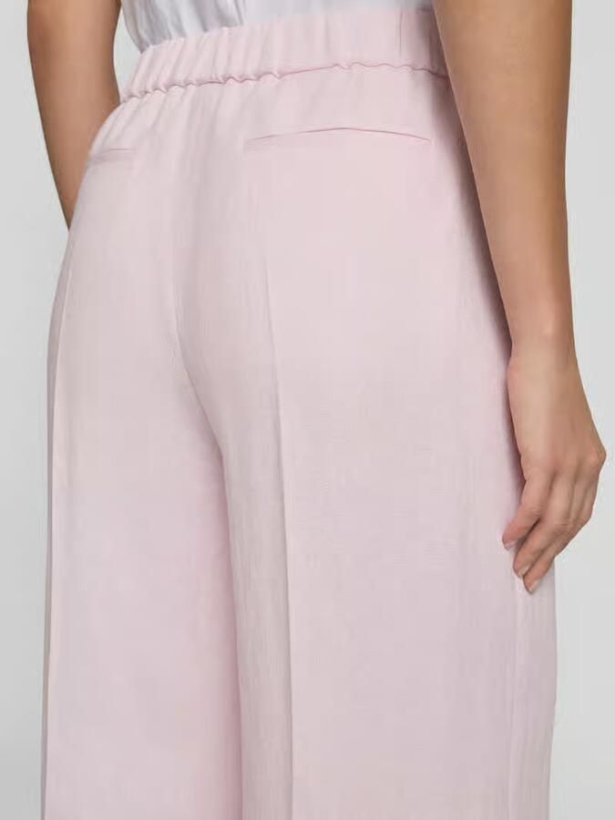 Boss relaxed fit broek van linnenmix model 'TIANA11'