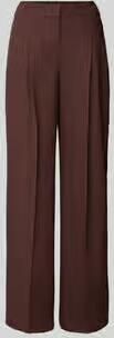 Boss relaxed fit broek van linnenmix model 'TIANA11'