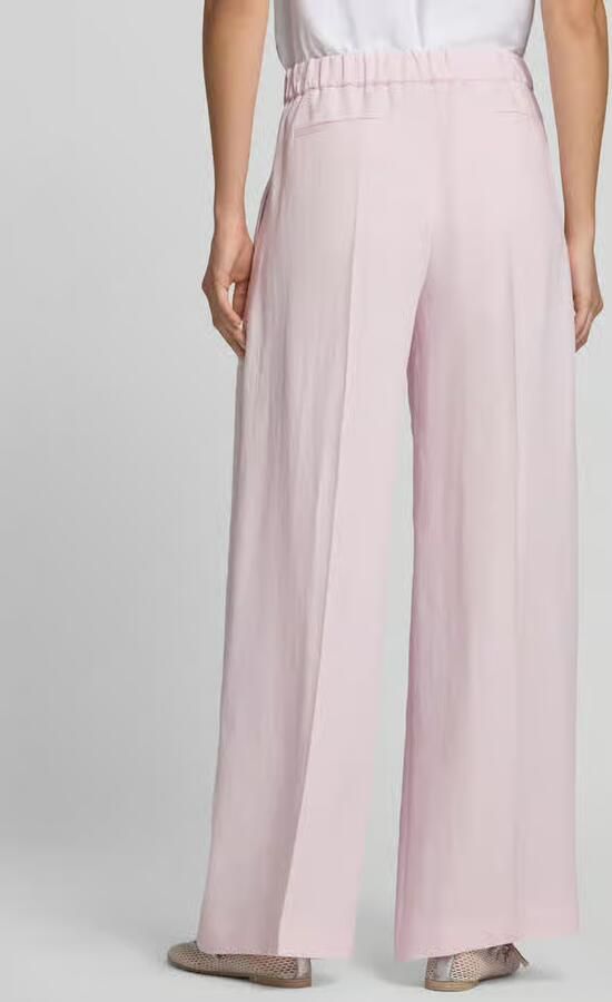 Boss relaxed fit broek van linnenmix model 'TIANA11' - Foto 3