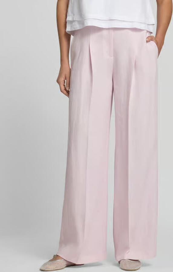 Boss relaxed fit broek van linnenmix model 'TIANA11' - Foto 2