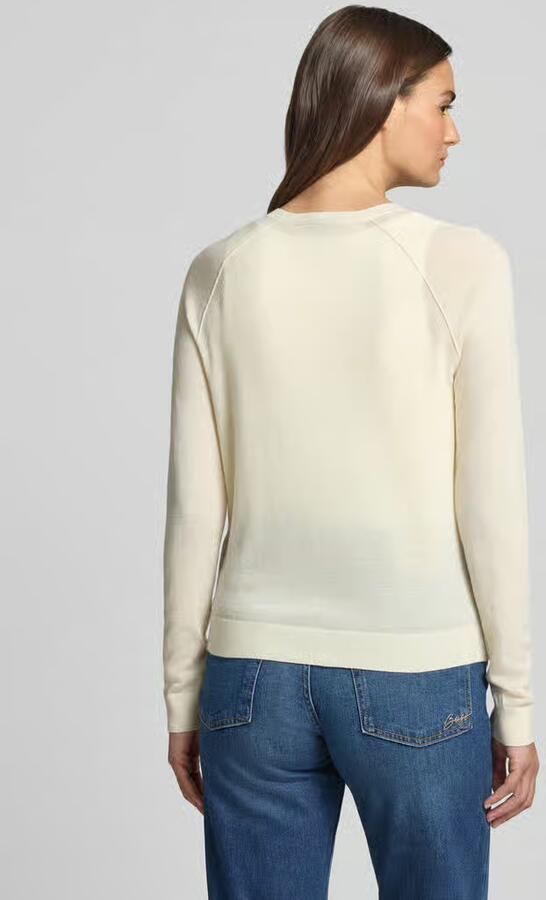 Boss relaxed fit gebreid jack van pure scheerwol model 'FONAMI' - Foto 2
