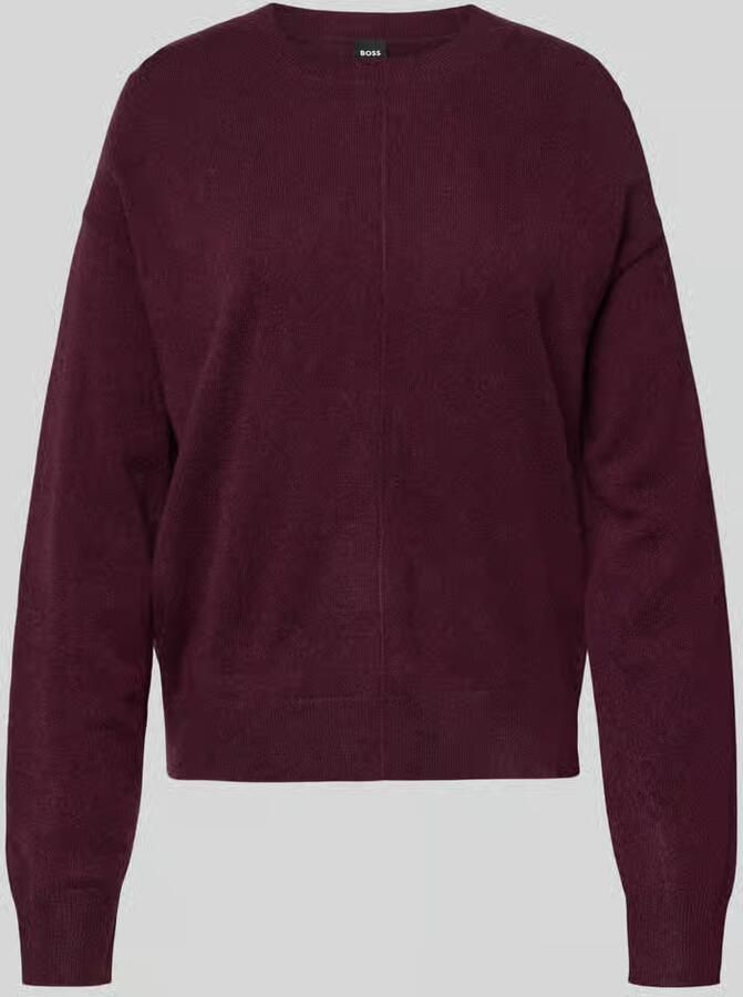 Boss Relaxed fit gebreide pullover van puur kasjmier model 'FASCONA'