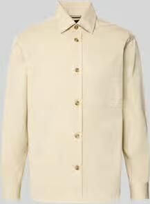 Boss Relaxed Fit overhemdjack van puur katoen model 'H-OWEN-K-2PP-261'