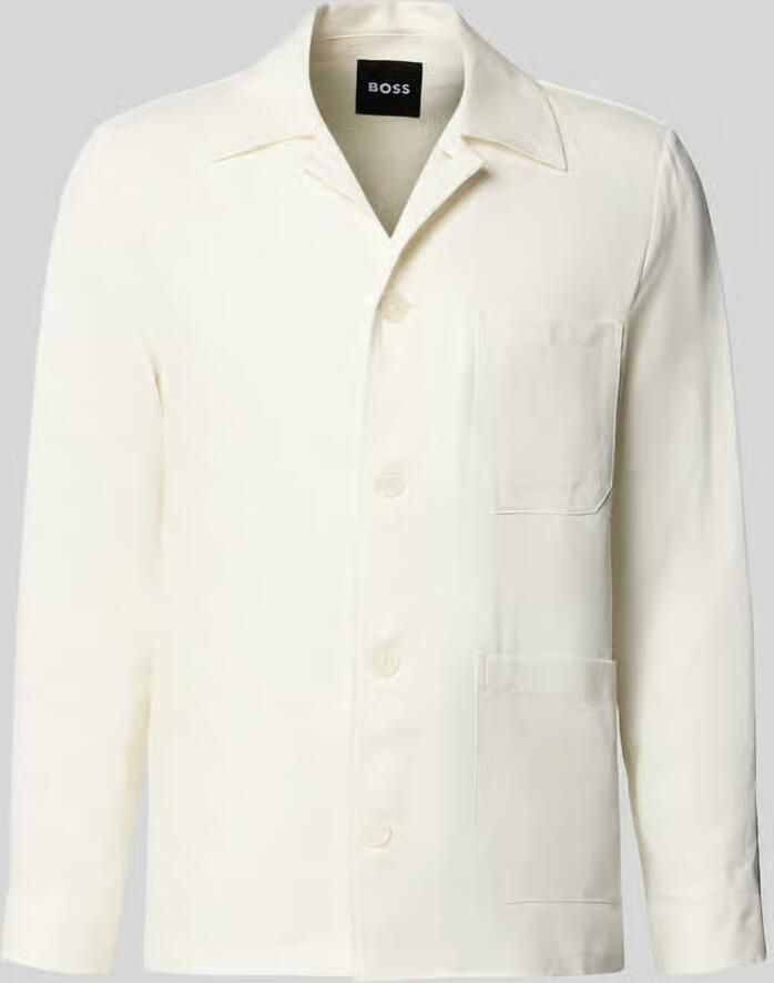 Boss relaxed fit overshirt van puur linnen model 'H-CAI-K-3P-262' - Foto 2