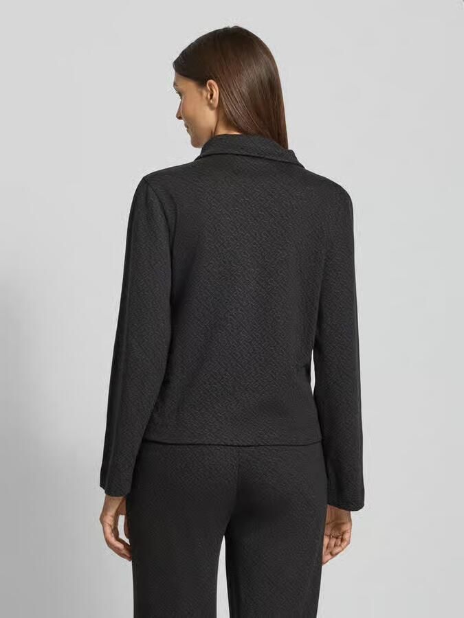 Boss Relaxed fit sweatjack van katoenmix model 'MONOGRAM'