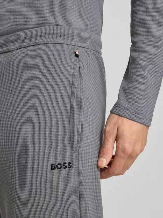 Boss Relaxed fit sweatpants van katoenmix - Foto 2