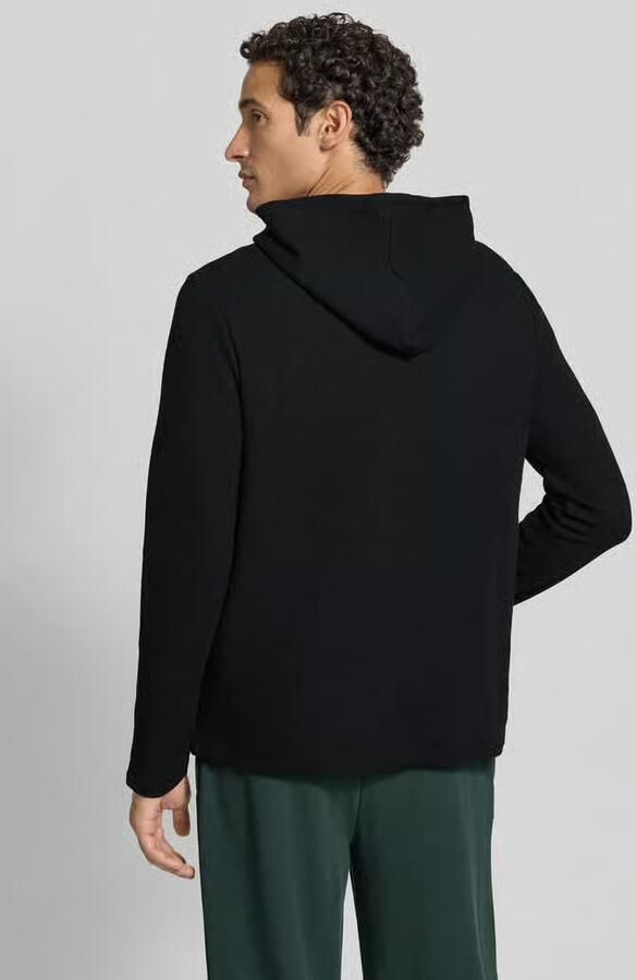 Boss relaxed fit sweatshirt van katoenmix model 'Waffle LS' - Foto 2