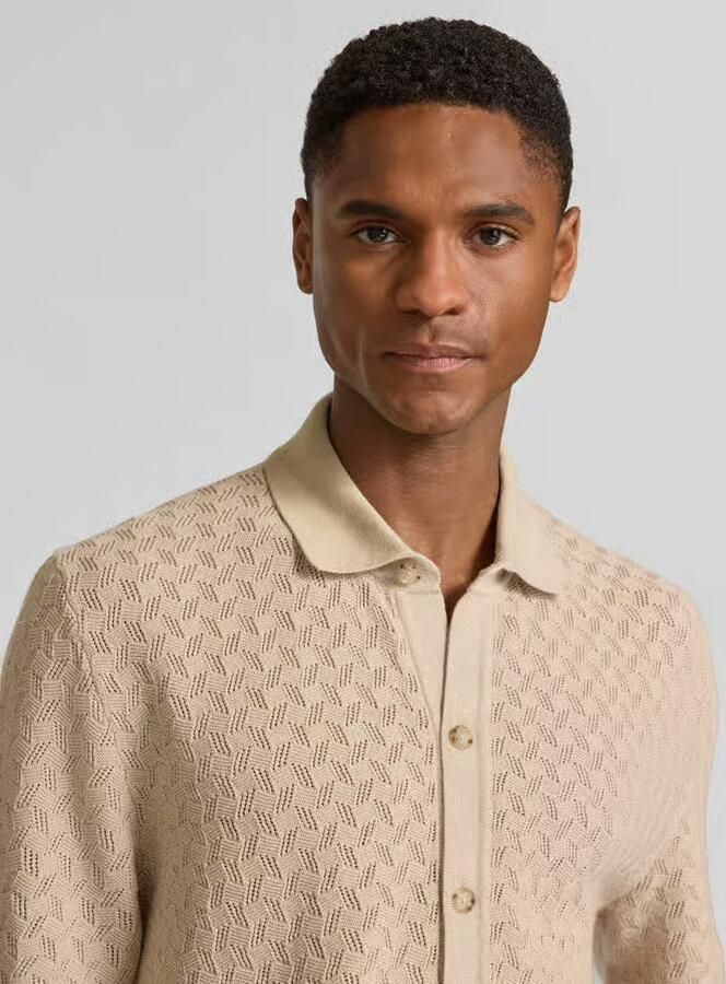 Boss relaxed fit vrijetijdsoverhemd van puur katoen model 'NAPPO'