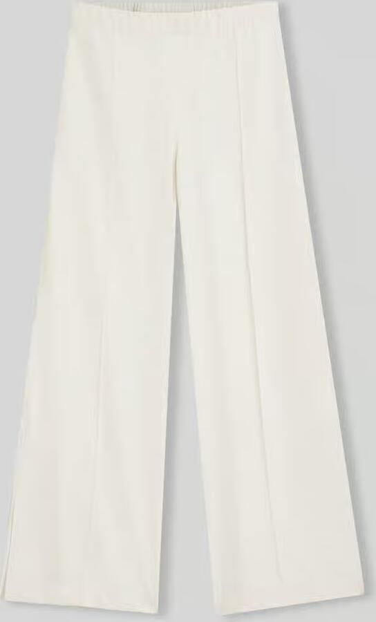 Boss relaxed fit wide leg broek model 'TAJILA' - Foto 2