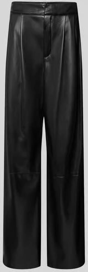 Boss Relaxed fit wijde broek met bandplooien model 'TADESA'