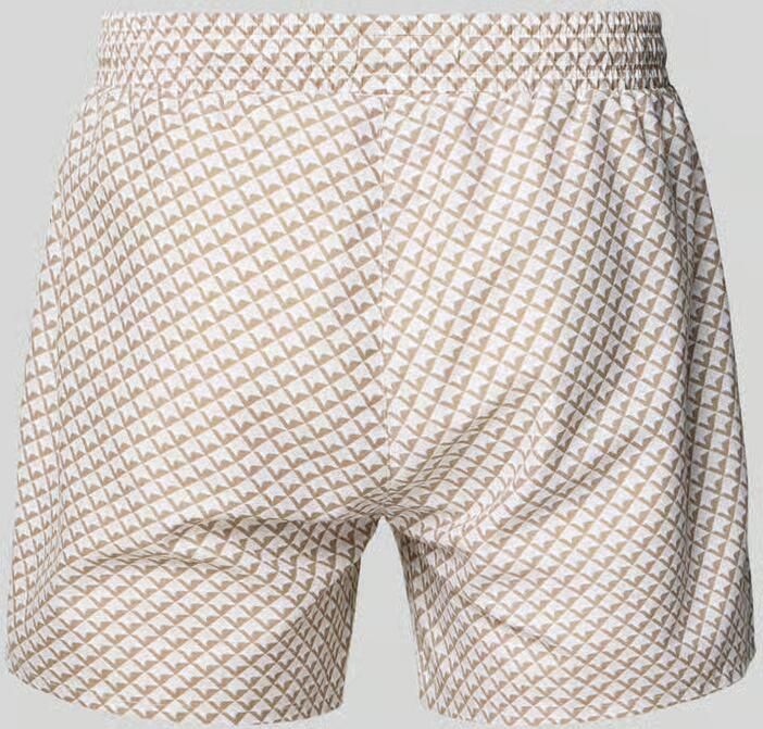 Boss relaxed fit zwembroek met all-overprint model 'CATFISH'
