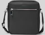 Boss Reporter-tas van generfd leer model 'DAXTER_NS zip'