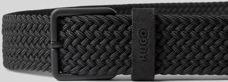 Boss Riem met geweven motief model 'GETHIN-WNE_SZ35'
