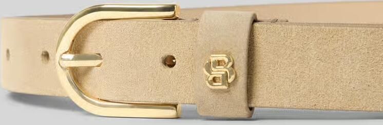 Boss Riem van echt rundleer model 'Scarlet'