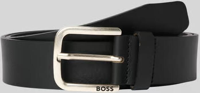Boss Leren riem Janni Sz40 met reliëf op de sluiting