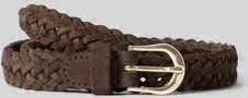 Boss Riem van echt rundleer model 'CAROL'