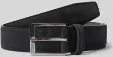 Boss Riem van echt rundleer model 'ELLOY'