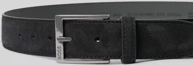 Boss Riem van echt rundleer model 'ELLOY'