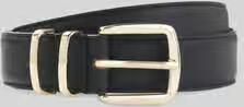 Boss Riem van echt rundleer model 'Plum-ML_Sz30'